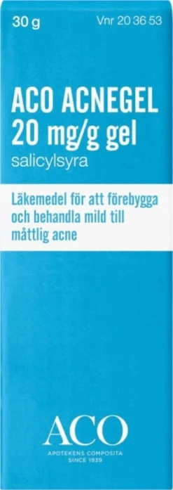 Aco Acnegel 20 mg/ml Behandling Akne 30g