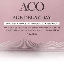 Aco Face Age Delay Day Cream Dry Skin Anti-Age Dagkräm 50 ml