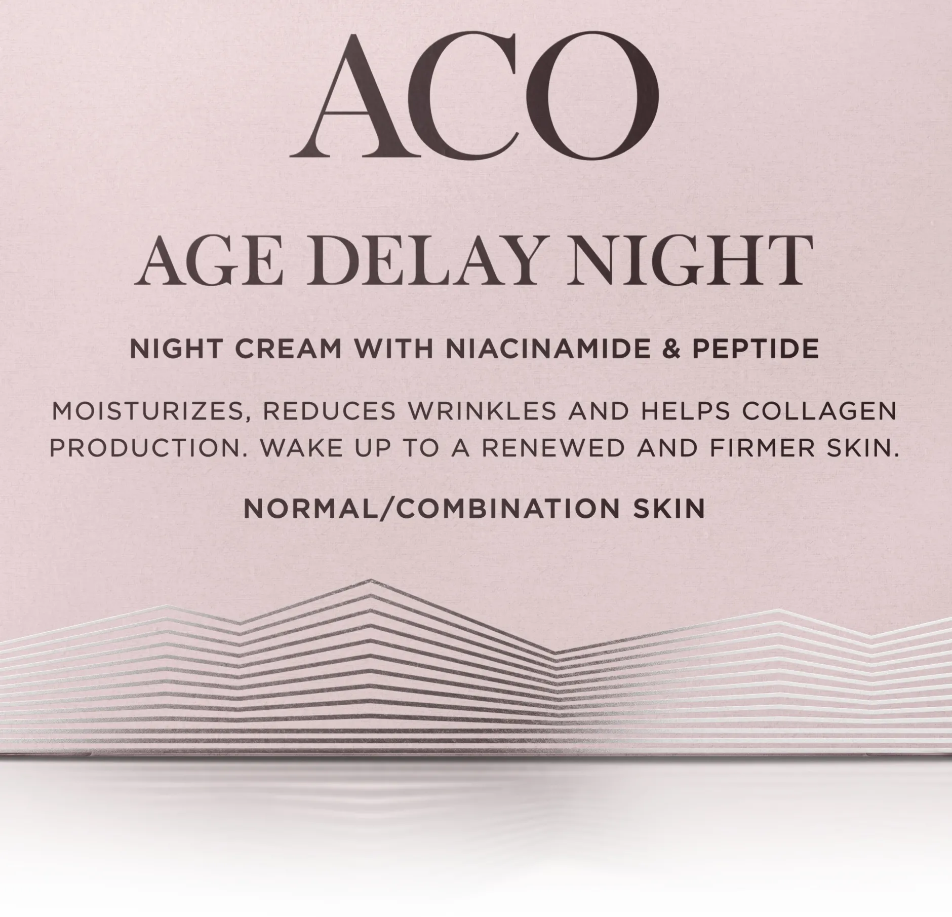Aco Face Age Delay Night Cream Normal Skin Anti Age Nattkräm 50 ml