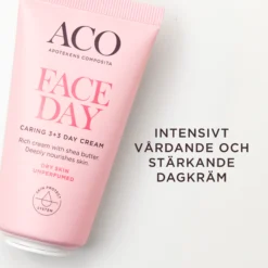 ACO Face Caring 3+3 Day Cream Oparfymerad Dagkräm 50 ml
