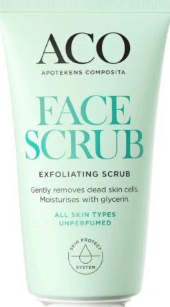 ACO Face Exfoliating Gentle Scrub Mild Ansiktsskrubb 50 ml