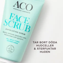 ACO Face Exfoliating Gentle Scrub Mild Ansiktsskrubb 50 ml