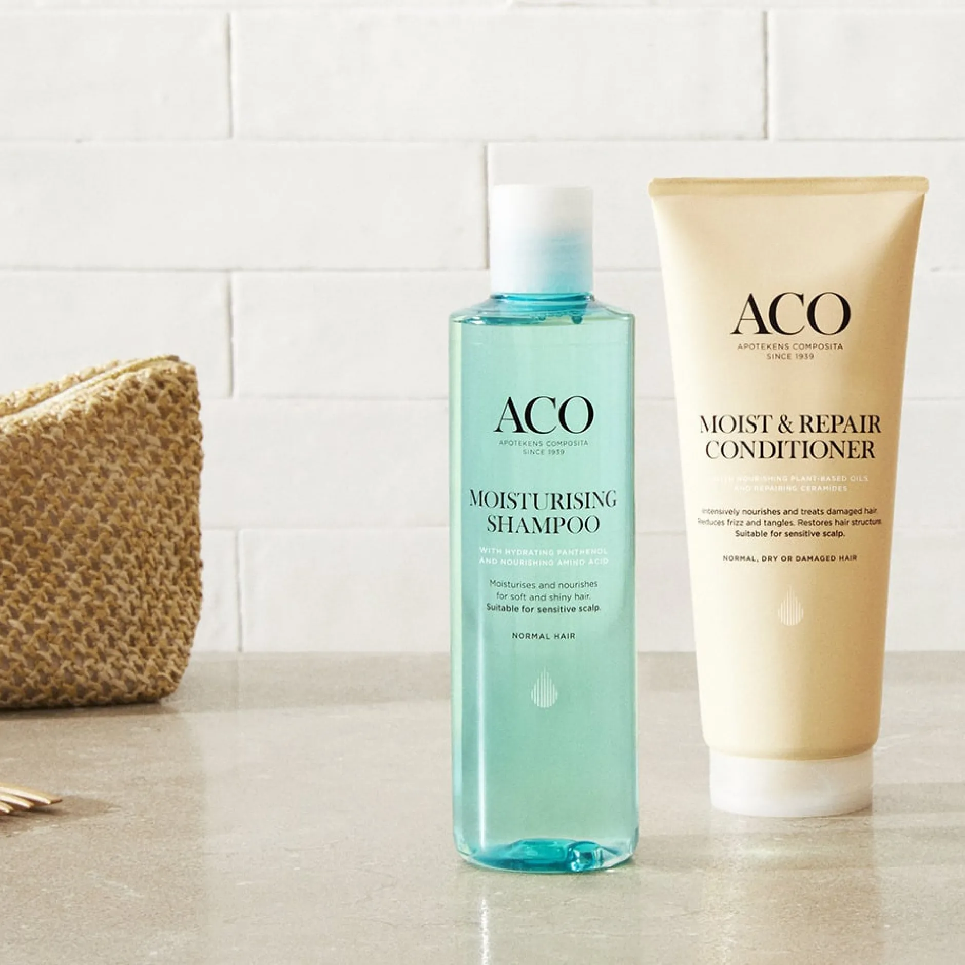 ACO Hair Care Moisturising Shampoo, Återfuktande Schampo 250 ml