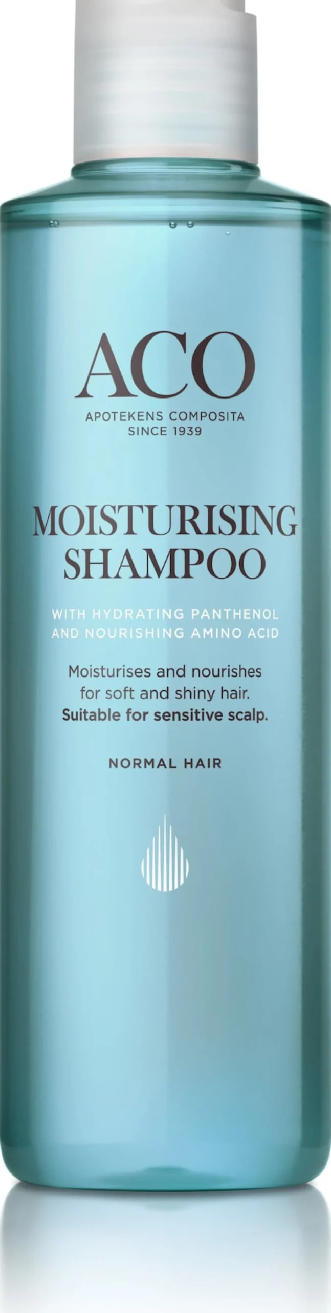 ACO Hair Care Moisturising Shampoo, Återfuktande Schampo 250 ml