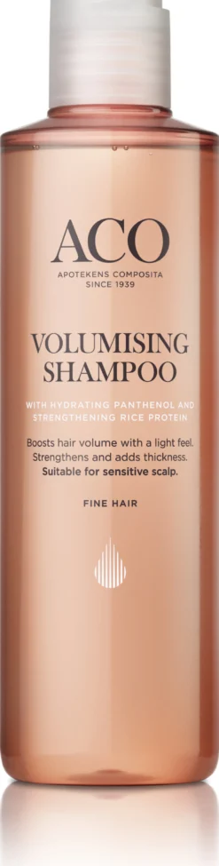 ACO Hair Care Volumising Shampoo, Volymgivande Schampo 250 ml