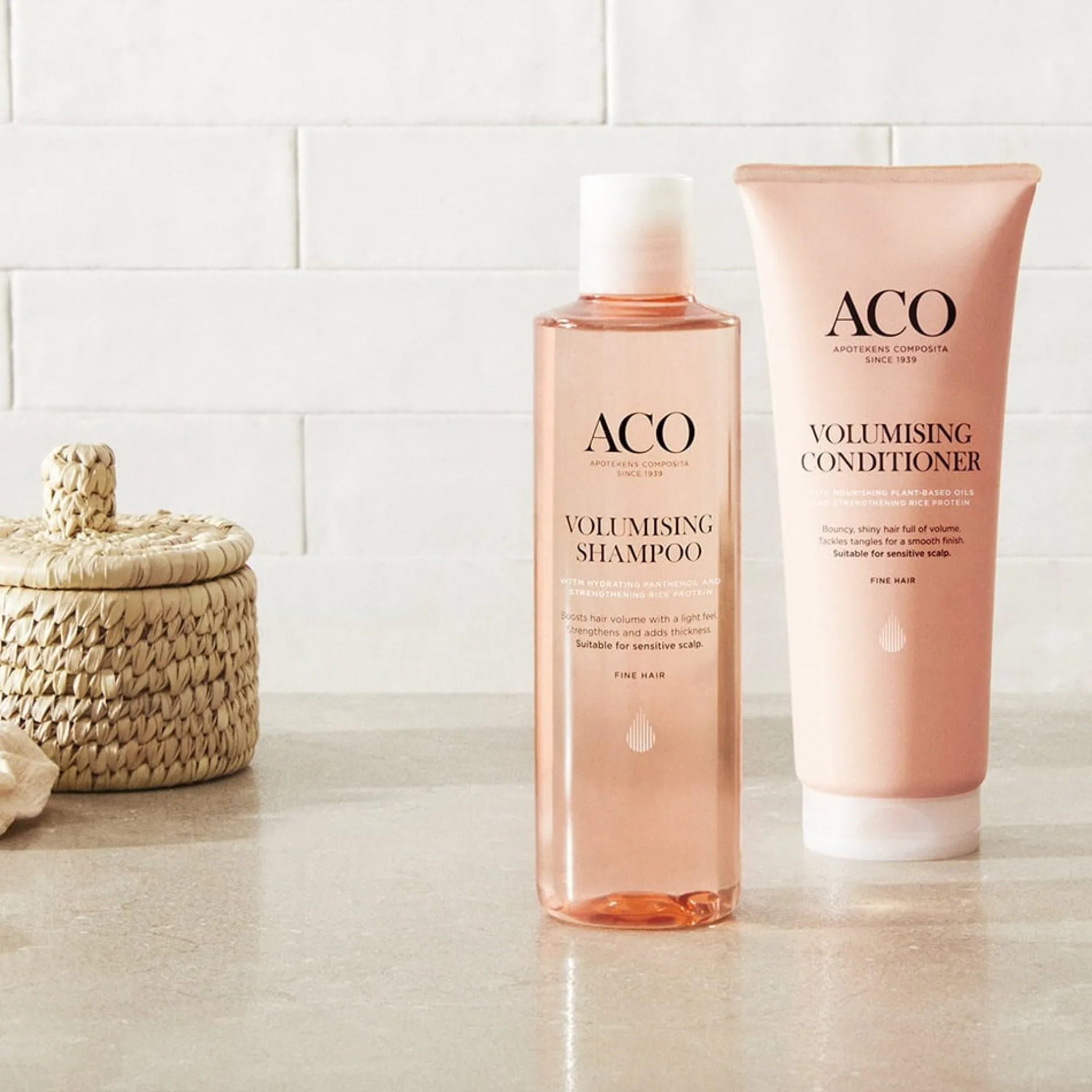 ACO Hair Care Volumising Shampoo, Volymgivande Schampo 250 ml