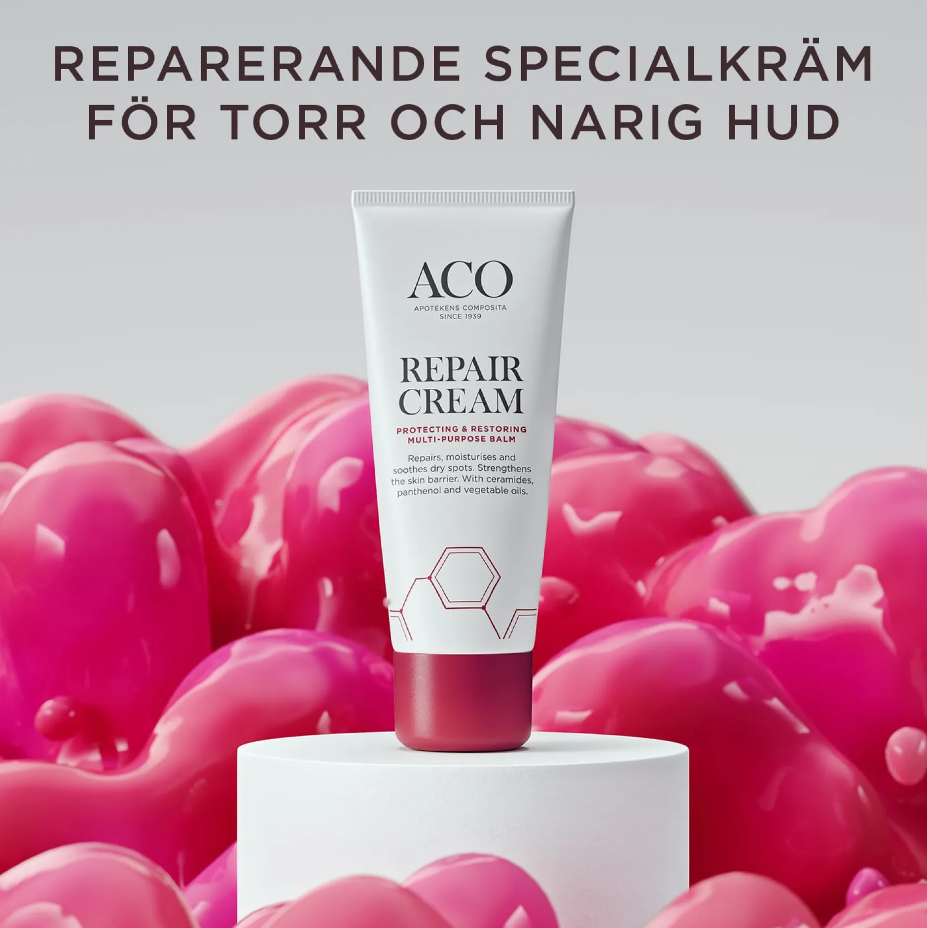 ACO Repair Cream Oparfymerad 30 ml