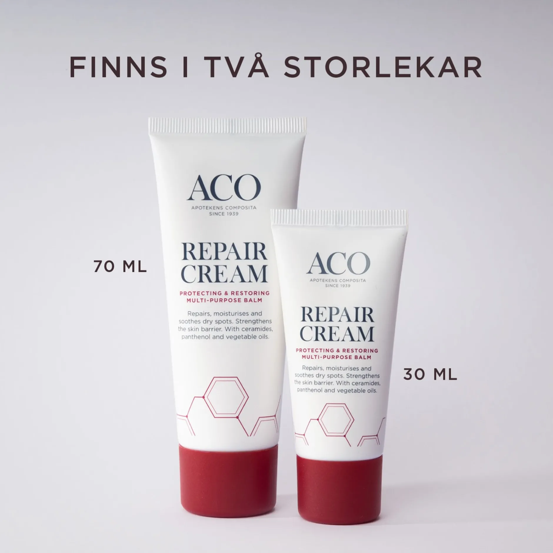 ACO Repair Cream Oparfymerad 70 ml
