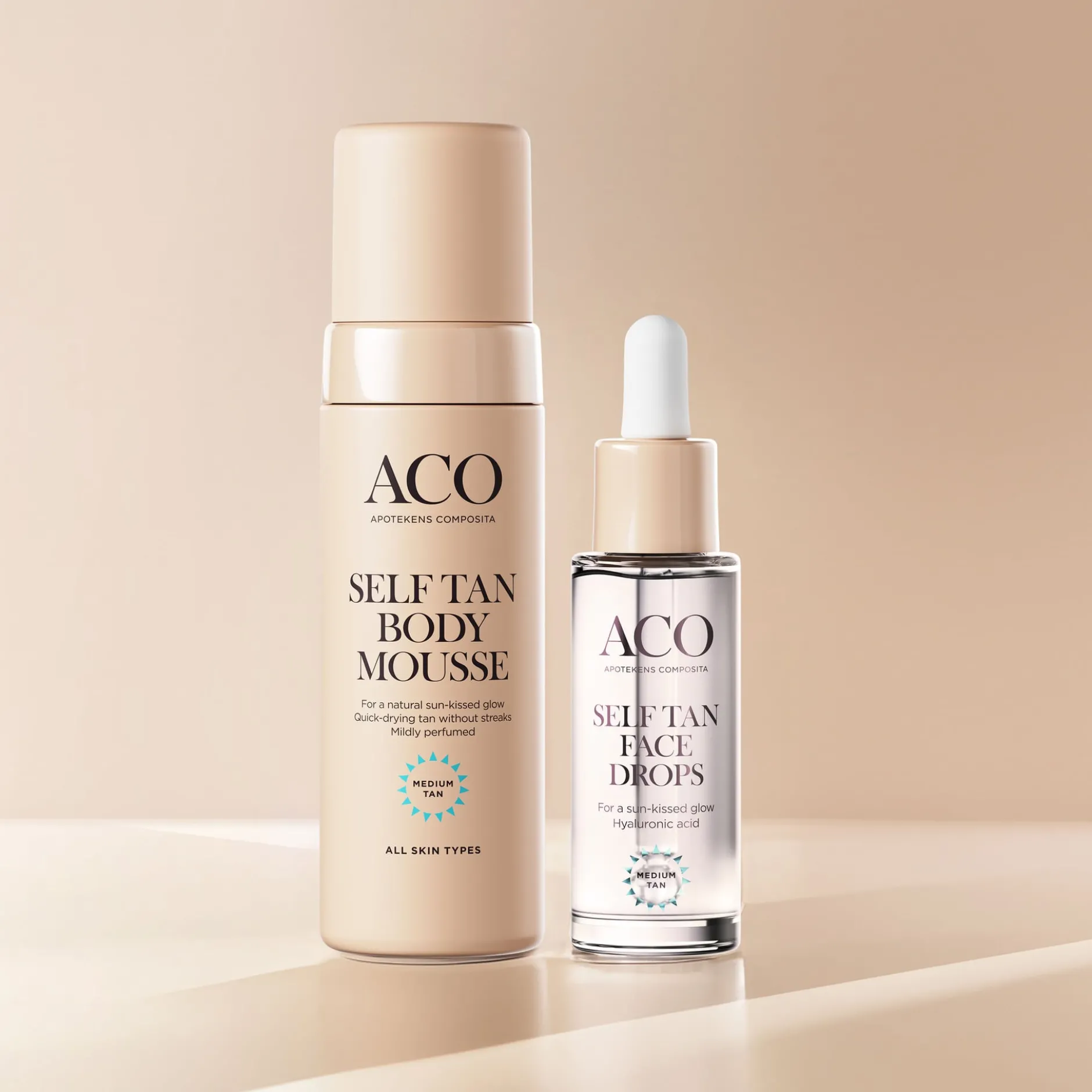 ACO Self Tan Body Mousse 150 ml