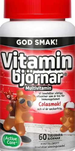 Active Care Vitaminbjörnar Cola 60 st