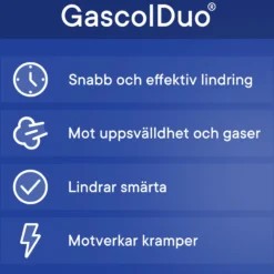 addeira GascolDuo Gasbesvär 20 tabletter