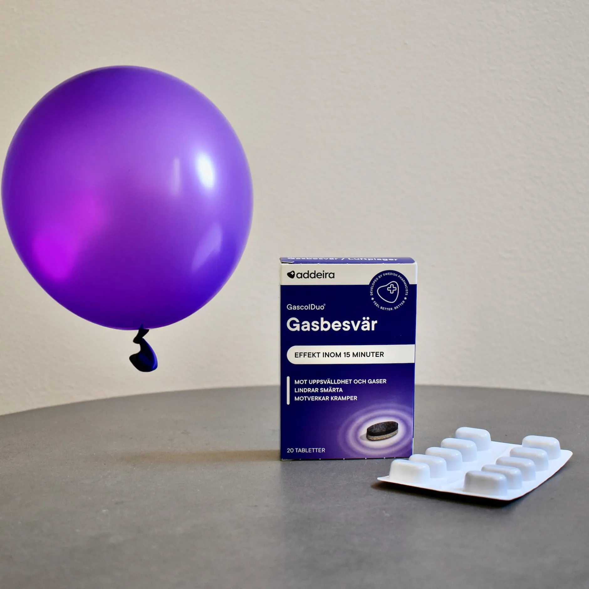 addeira GascolDuo Gasbesvär 20 tabletter