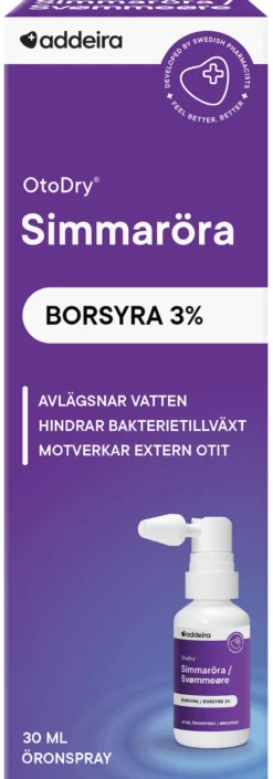 addeira OtoDry Spray mot simmaröra 30 ml