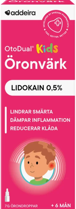 addeira OtoDual Kids Örondroppar 7 g