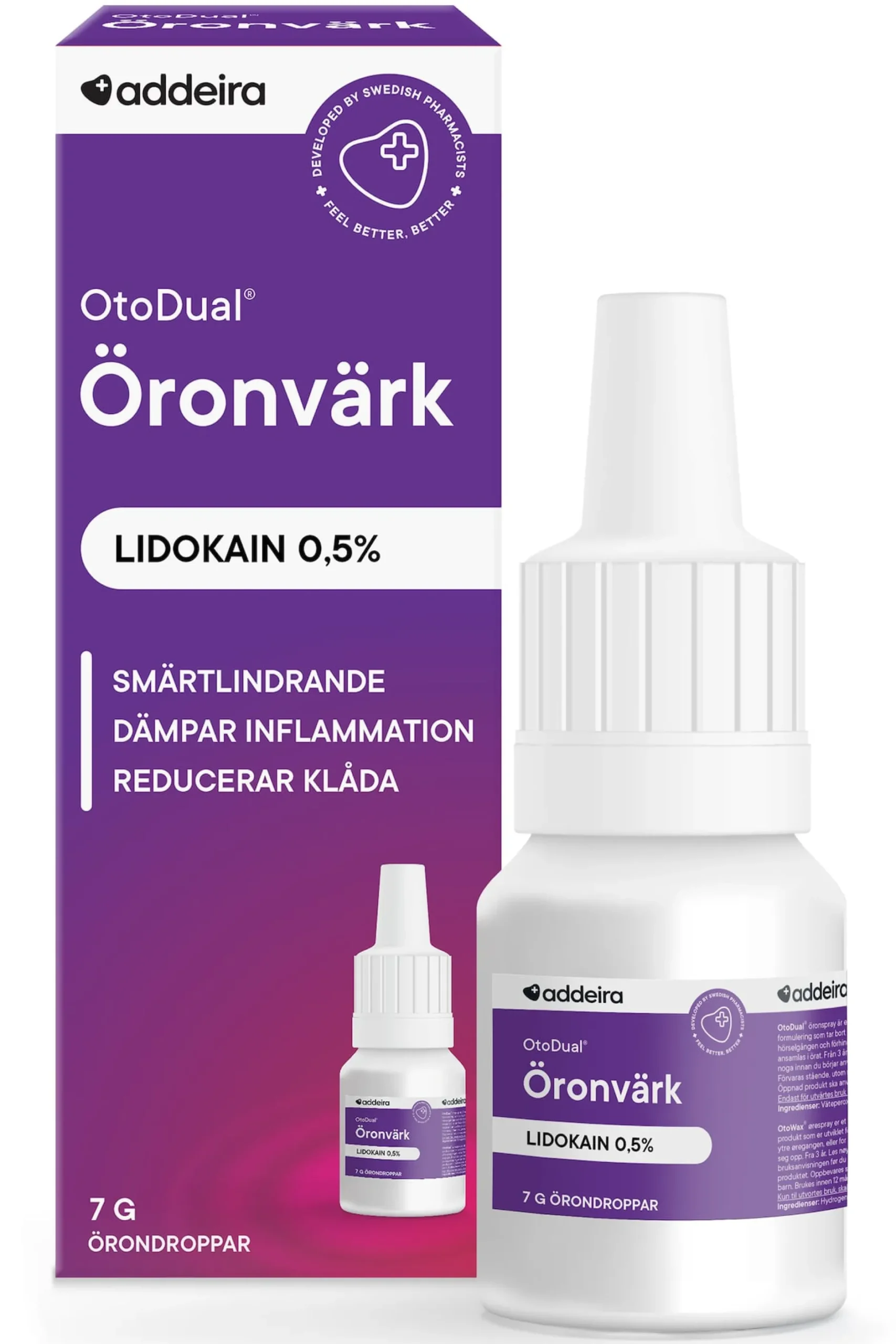 addeira OtoDual Örondroppar 7 g