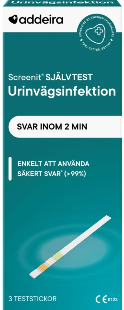 addeira Screenit Självtest UVI 3 st