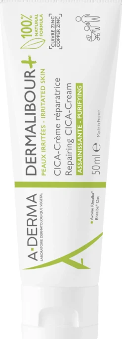 A-Derma Dermalibour+ Repairing CICA-Cream 50 ml