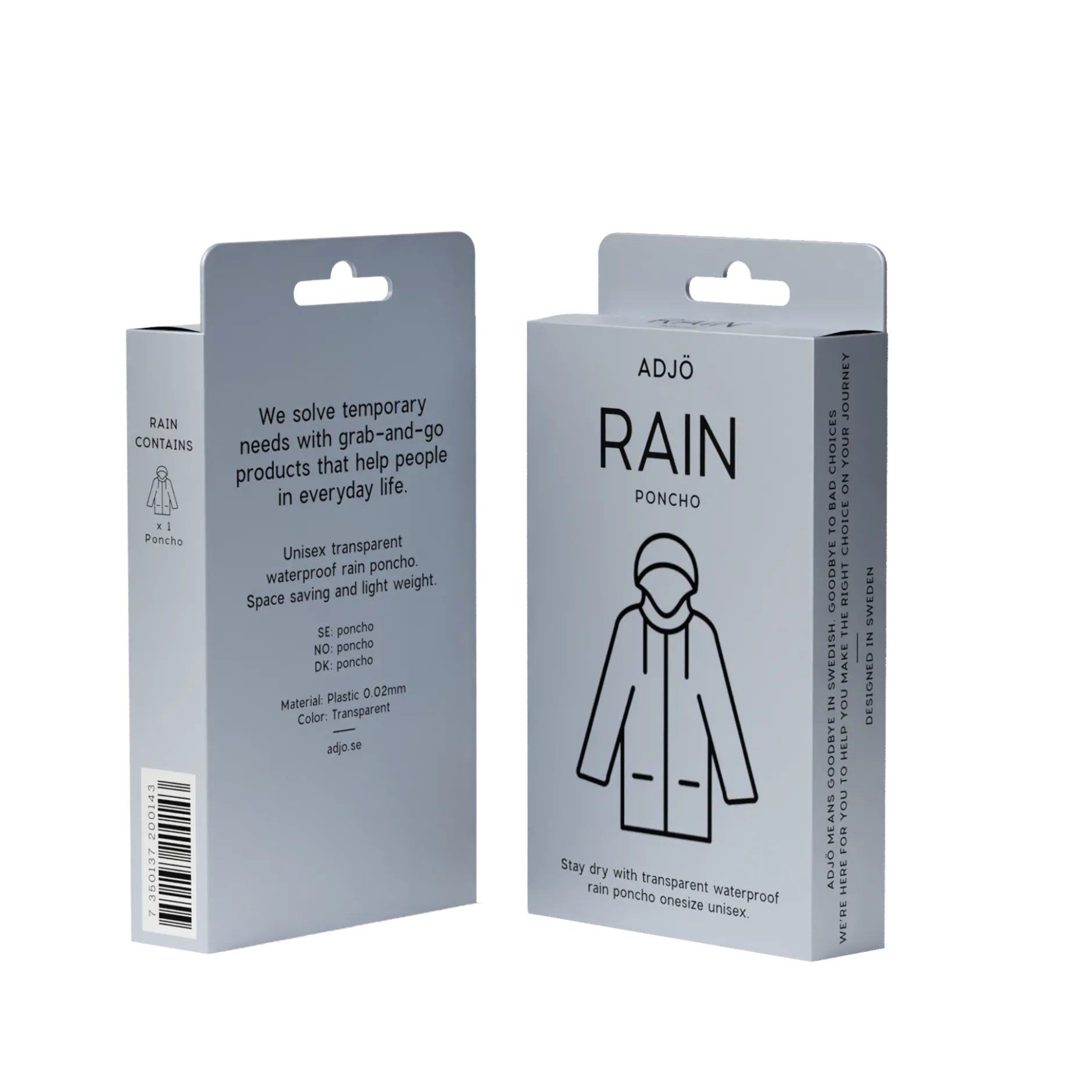 ADJÖ RAIN Poncho