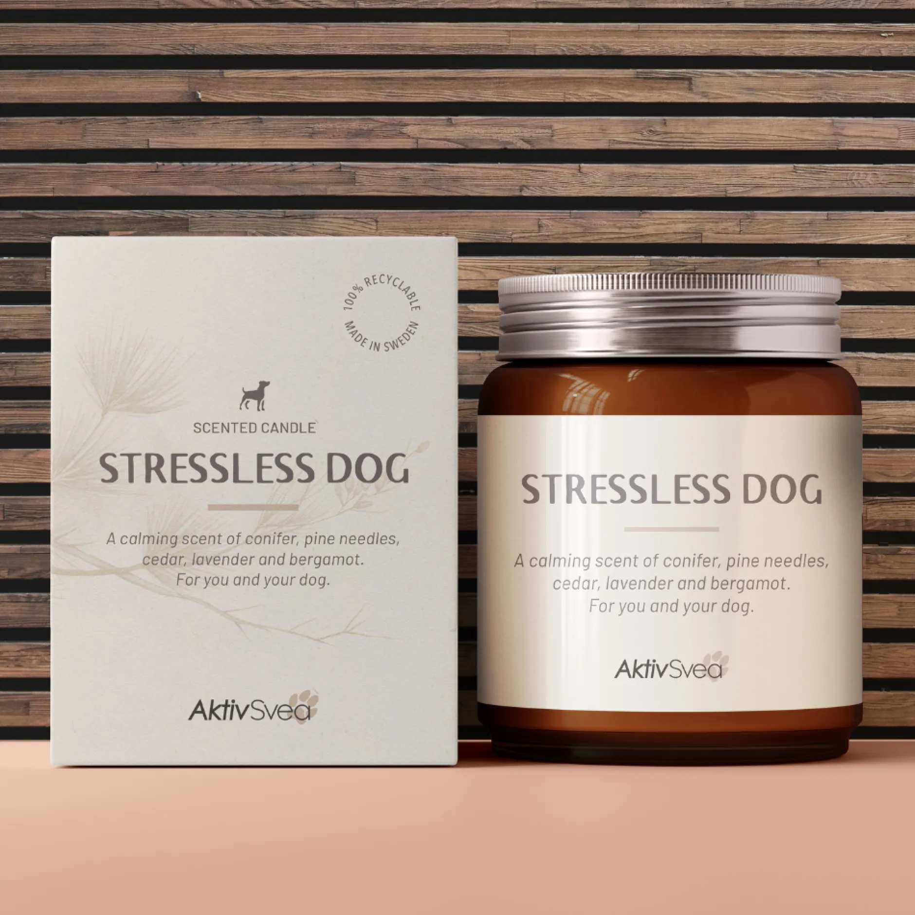 Aktiv Svea Doftljus Stressless Dog 150g