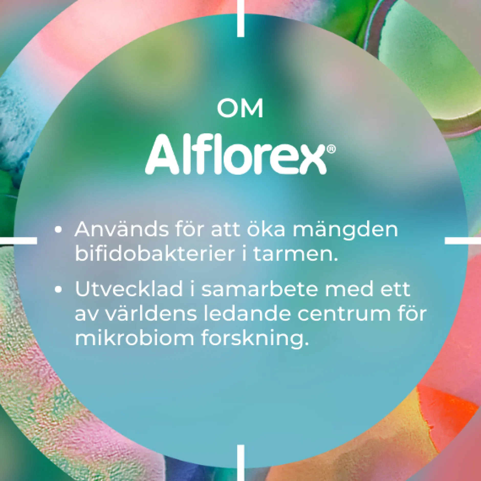 Alflorex Bifidobakterier 30 kapslar