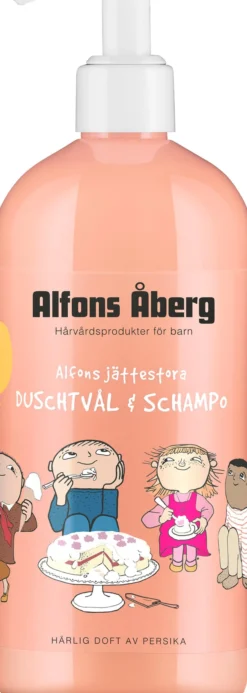 Alfons Åberg Alfons Jättestora Duschtvål & Schampo 500 ml