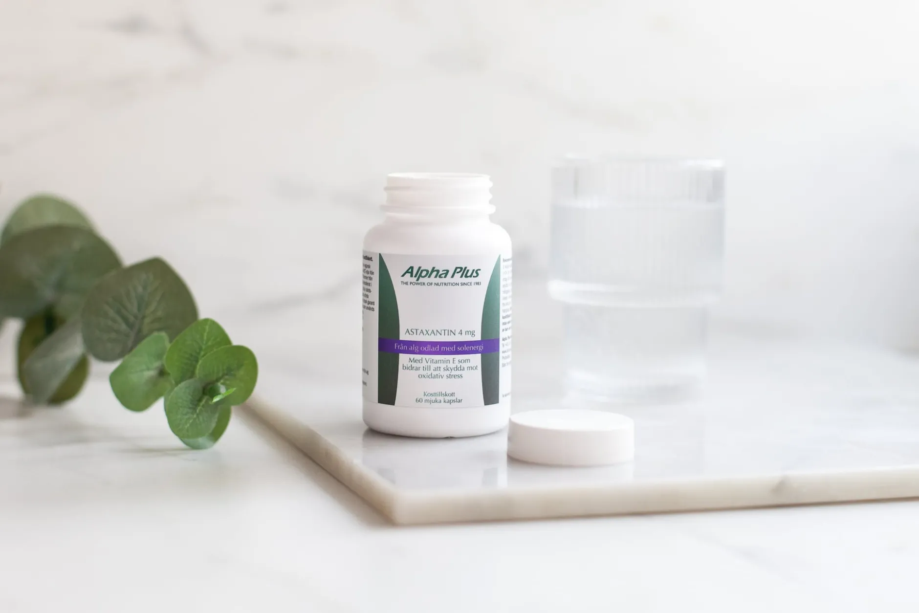 Alpha Plus Astaxantin 4mg 60 kapslar