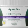 Alpha Plus Elektrolyter Citronsmak Pulver 200 g