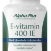 Alpha Plus E-vitamin 400 IE 60 kapslar