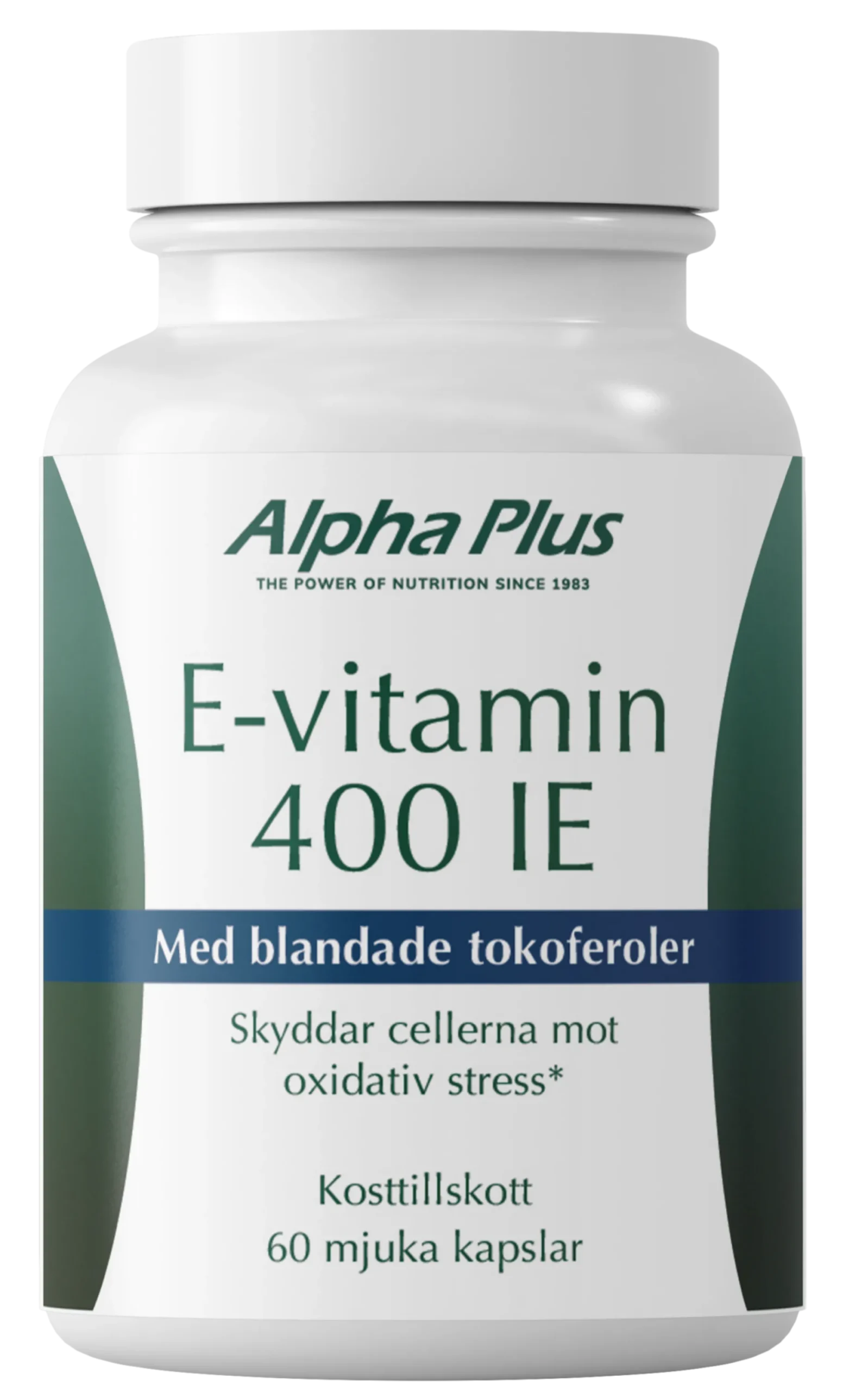 Alpha Plus E-vitamin 400 IE 60 kapslar