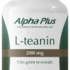 Alpha Plus L-teanin 200 mg 60 kapslar