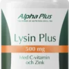 Alpha Plus Lysin Plus 500 mg 90 kapslar
