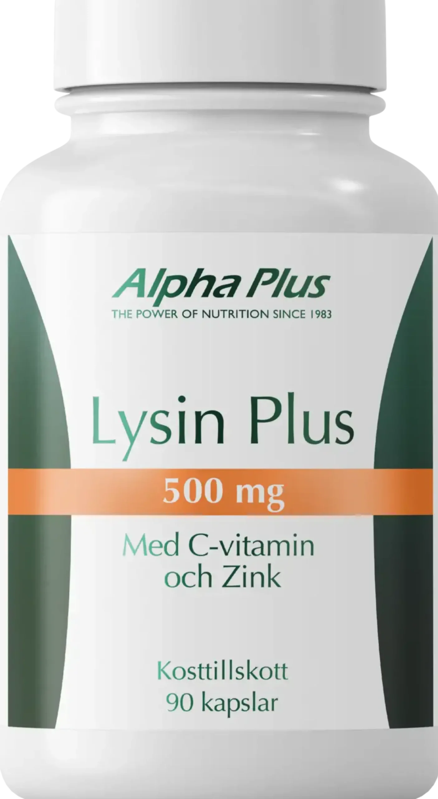 Alpha Plus Lysin Plus 500 mg 90 kapslar