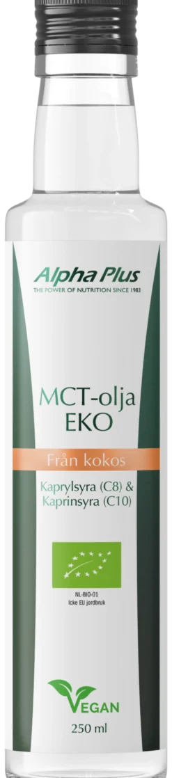 Alpha Plus MCT-olja EKO 250 ml