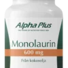 Alpha Plus Monolaurin 600mg 90 kapslar