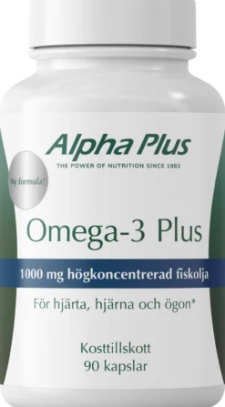 Alpha Plus Omega-3 Plus 90 kapslar