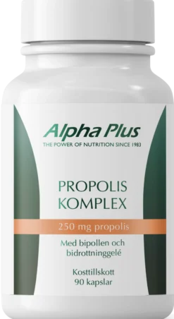 Alpha Plus Propoliskomplex 90 kapslar