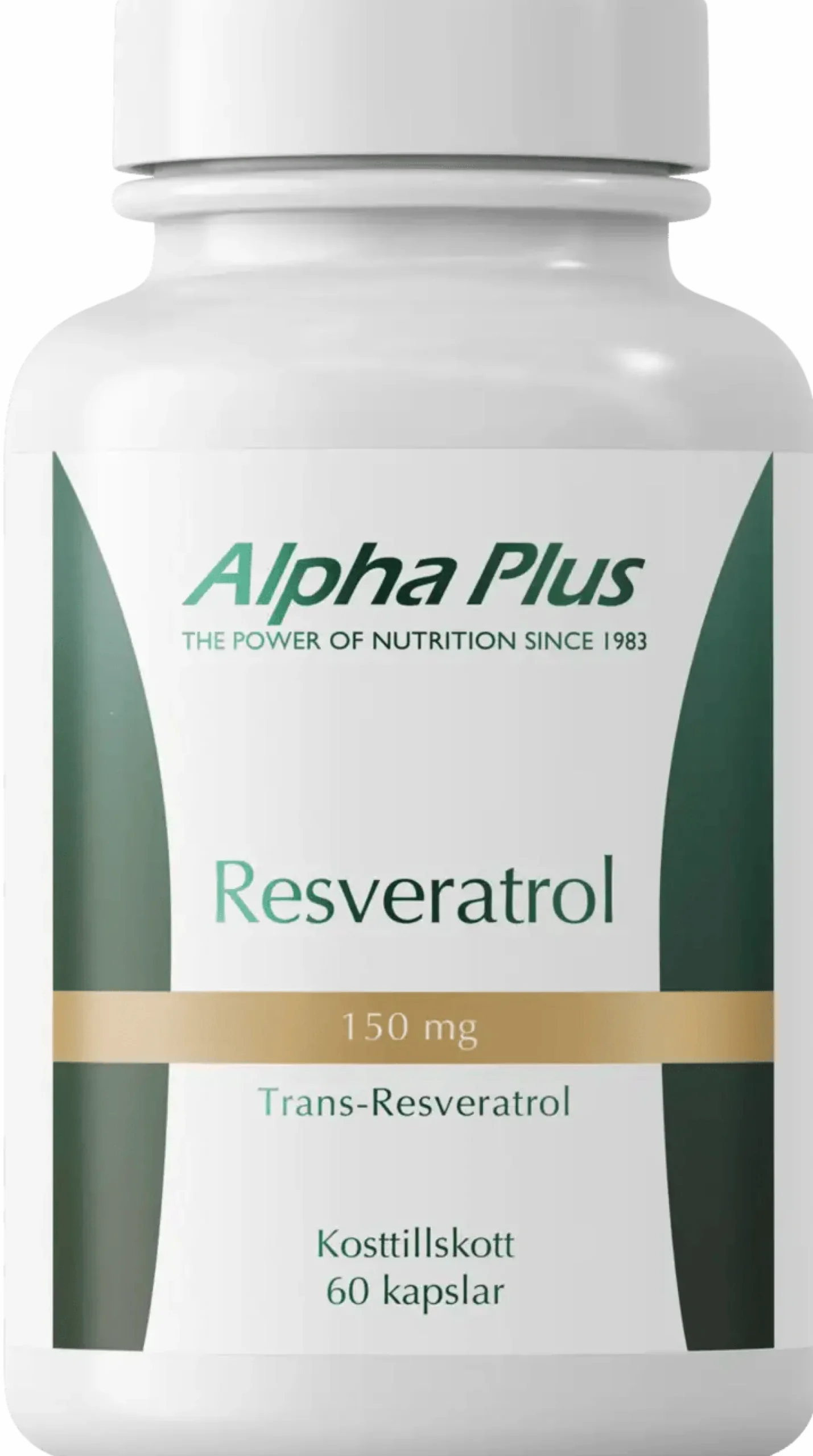 Alpha Plus Resveratrol 60 kapslar
