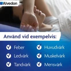 Alvedon Brustabletter 500 mg 20 st