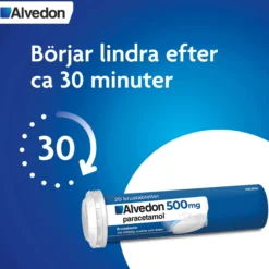 Alvedon Brustabletter 500 mg 20 st