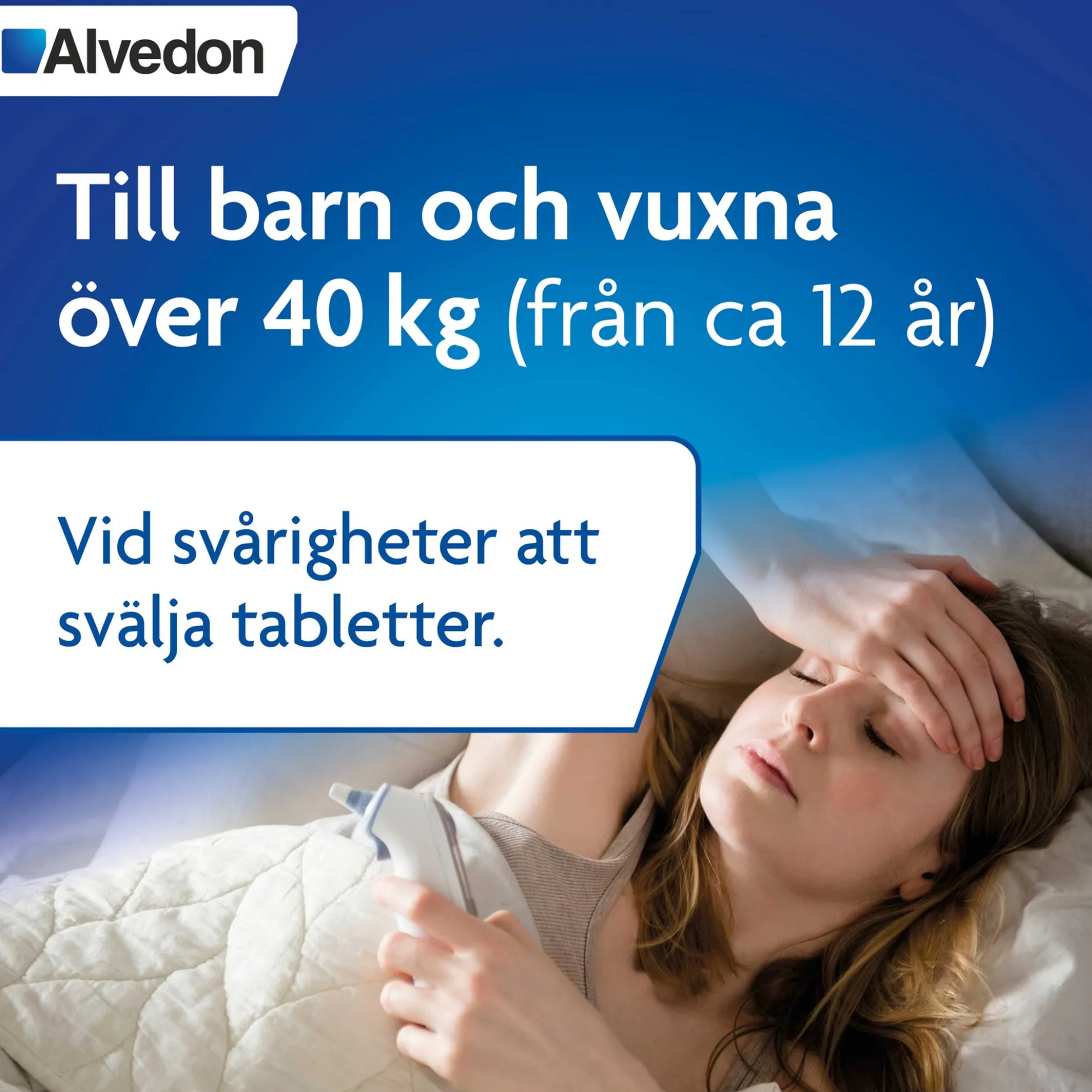 Alvedon Munsönderfallande Tabletter 500 mg 16 st