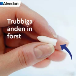 Alvedon Suppositorium 60mg paracetamol (för barn 5-10 kg) 10 st