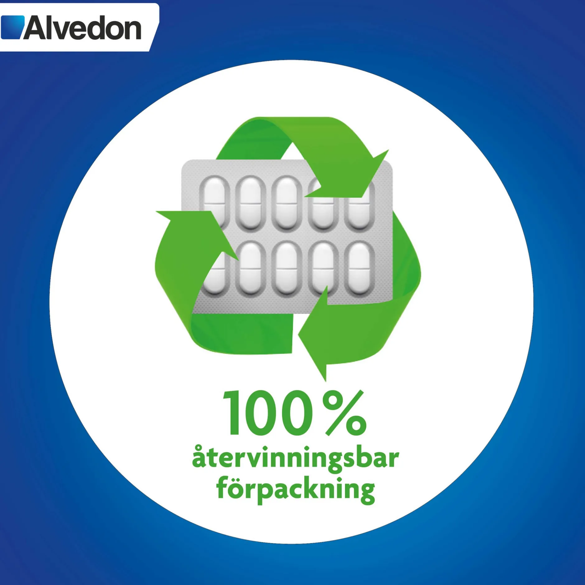Alvedon Tabletter 500 mg Paracetamol 20 st