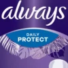 Always Dailies Long Plus Extra Protect Trosskydd med mild doft 44 st