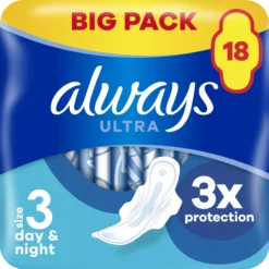 Always Ultra Day & Night Size 3 Wings Bindor 18 st