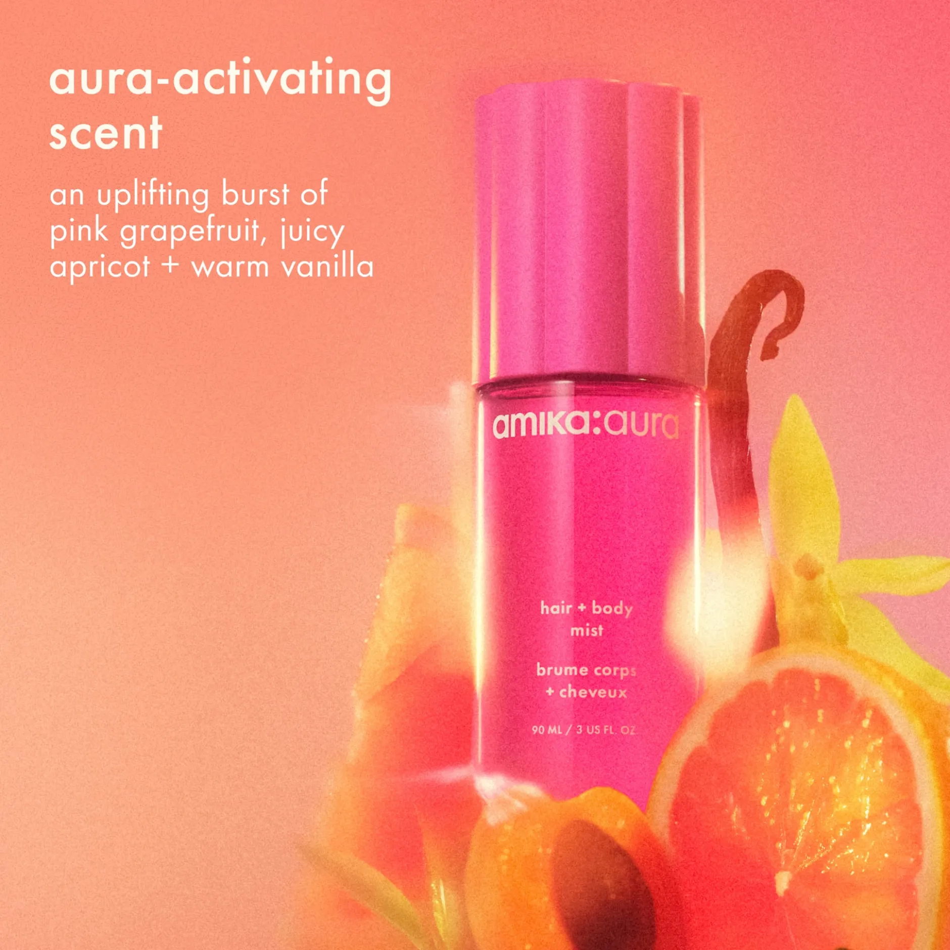 amika Aura Hair & Body Mist 90 ml