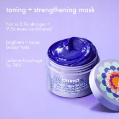 amika Bust Your Brass Cool Blonde Intense Repair Mask 250 ml