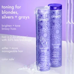 amika Bust Your Brass Cool Blonde Repair Conditioner 275 ml