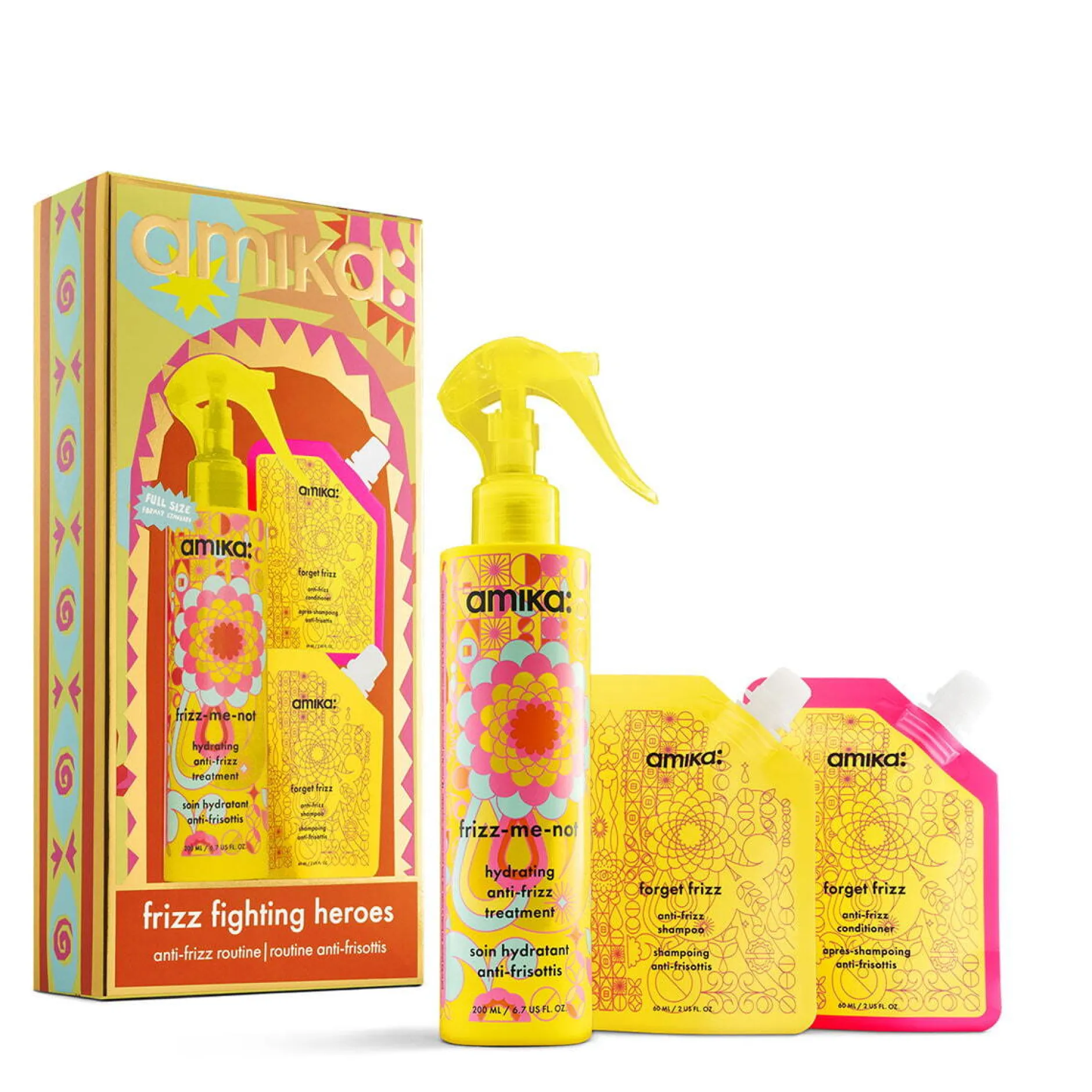 amika Frizz-Fighting Heroes Frizz Set