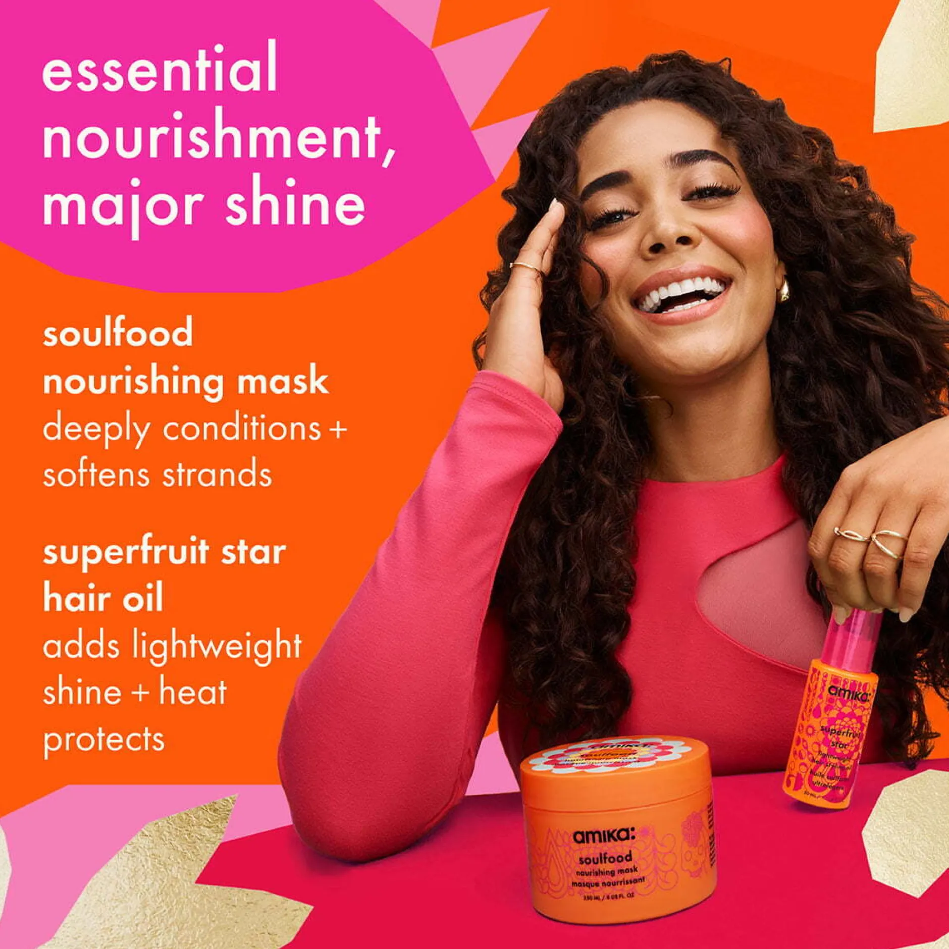 amika Nourish+Shine Legends Mask Set