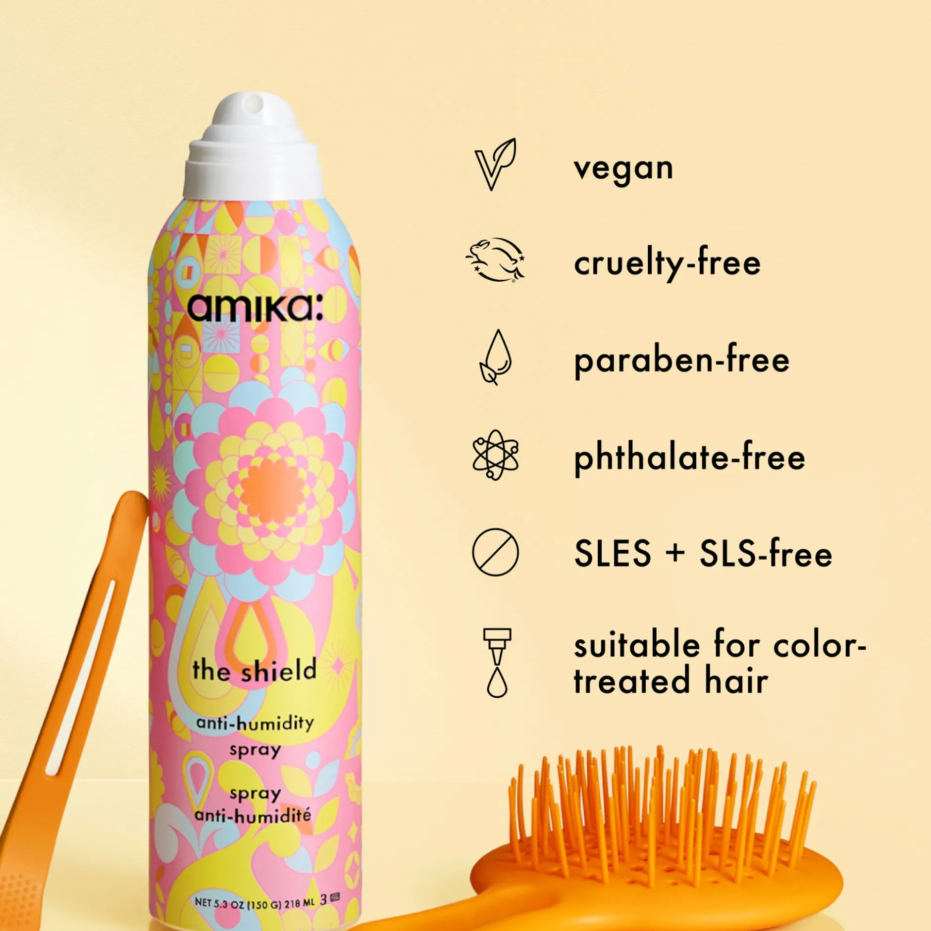 amika The Shield Anti-Humidity Spray 221 ml